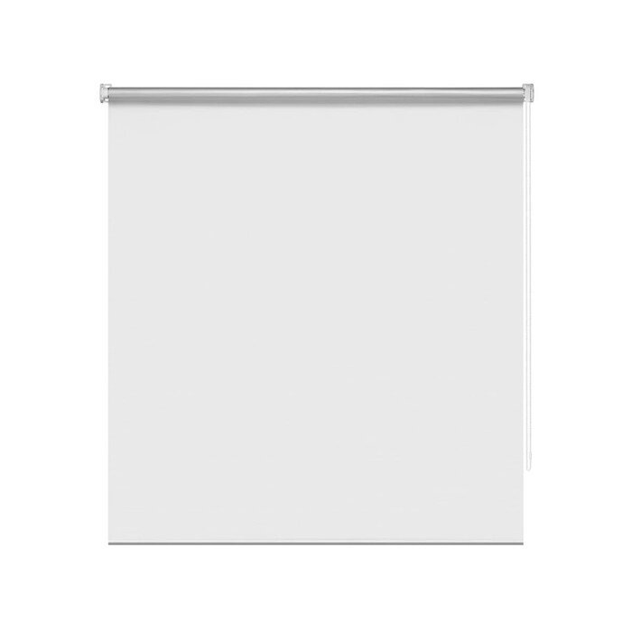 Шторы рулонные "Блэкаут Штрих", 140х175 см, цвет белый от компании Интернет-гипермаркет «MALL24» - фото 1
