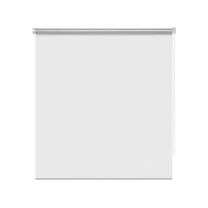 Шторы рулонные "Блэкаут Штрих", 140х175 см, цвет белый