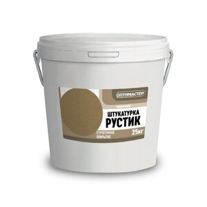 Штукатурка гладкая "Рустик", 25 кг