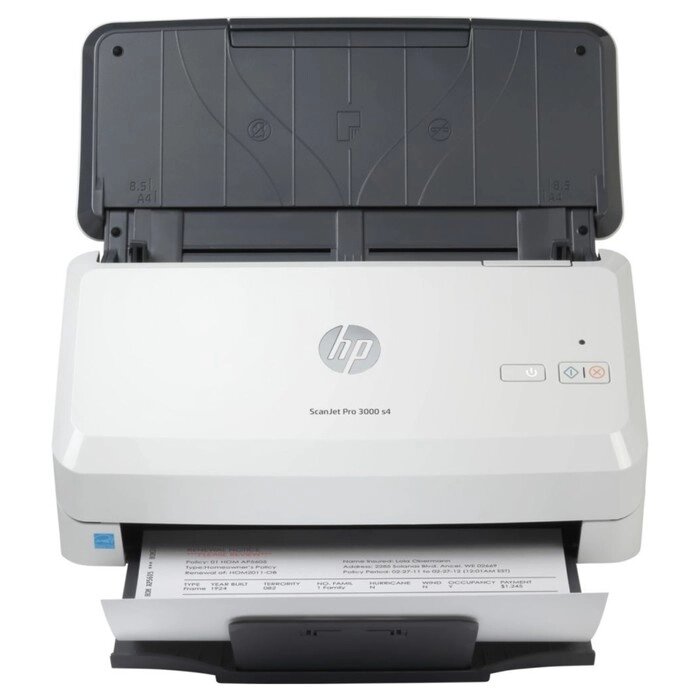 Сканер протяжный HP ScanJet Pro 3000 s4 (6FW07A) A4 от компании Интернет-гипермаркет «MALL24» - фото 1