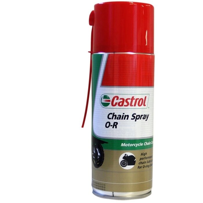 Спрей-смазка для цепей Castrol Chain Spray O-R, 400 г от компании Интернет-гипермаркет «MALL24» - фото 1
