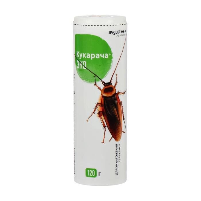 Средство от тараканов, мокриц Кукарача ЭКО 120 г от компании Интернет-гипермаркет «MALL24» - фото 1