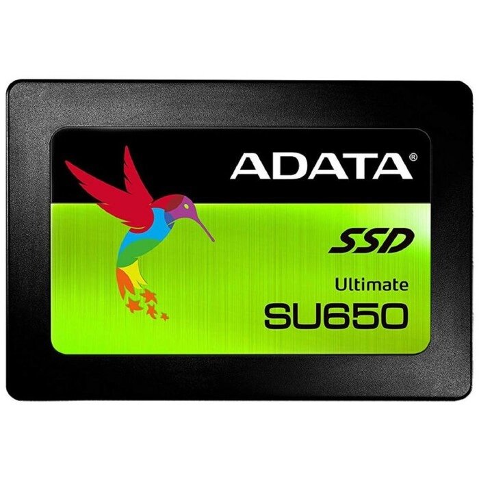 SSD накопитель ADATA, 240Гб, SU650, TLC, 2.5", SATAIII от компании Интернет-гипермаркет «MALL24» - фото 1