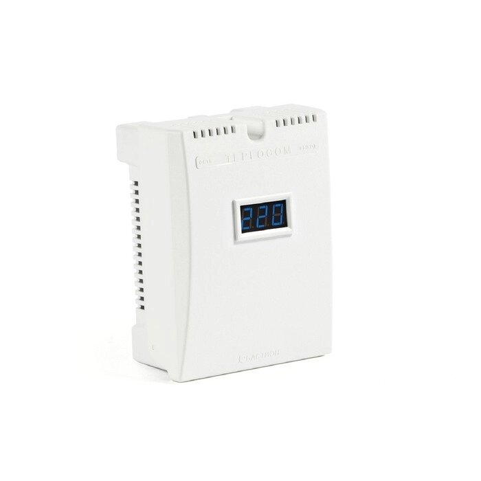 Стабилизатор напряжения для котла Teplocom ST-555-И, 555 ВА, 145-260 В, индикация от компании Интернет-гипермаркет «MALL24» - фото 1
