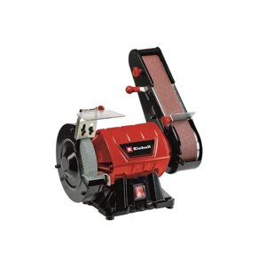 Станок точильный Einhell TC-US350, 220 В, 350 Вт, 2950 об/мин, круг d=150x32/лента 50х686 мм 73489