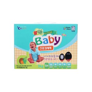 Стиральный порошок Welgreen Baby для стирки детского белья, 3 кг