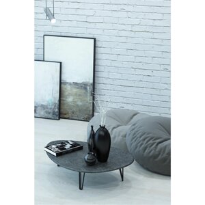 Стол журнальный "Дадли", 940 690 246 мм, цвет серый бетон