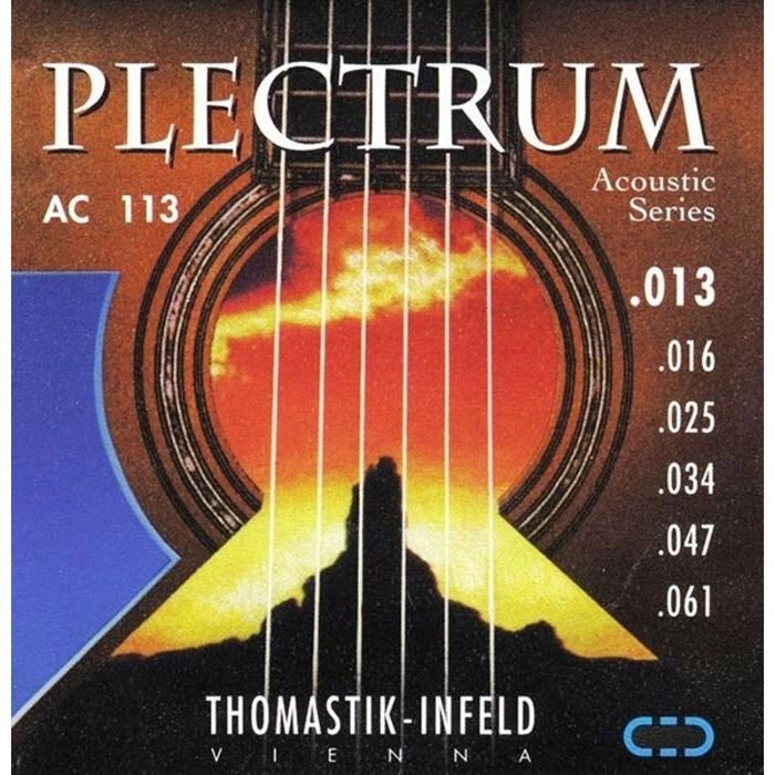 Струны для акустической гитары Thomastik AC113 Plectrum 013-061 от компании Интернет-гипермаркет «MALL24» - фото 1