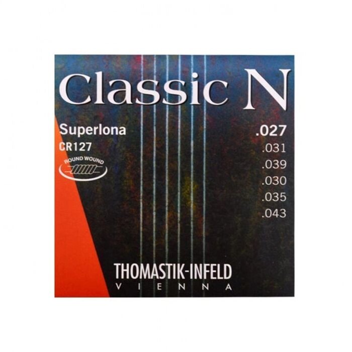 Струны для акустической гитары Thomastik CR127 Classic N 027-043 от компании Интернет-гипермаркет «MALL24» - фото 1