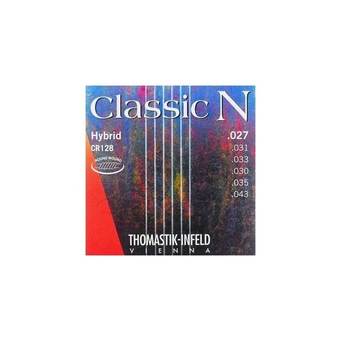 Струны для акустической гитары Thomastik CR128 Classic N 027-043 от компании Интернет-гипермаркет «MALL24» - фото 1