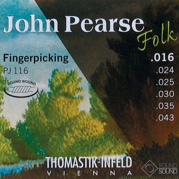 Струны для акустической гитары Thomastik PJ116 John Pearse  нейлон, 016-043, от компании Интернет-гипермаркет «MALL24» - фото 1