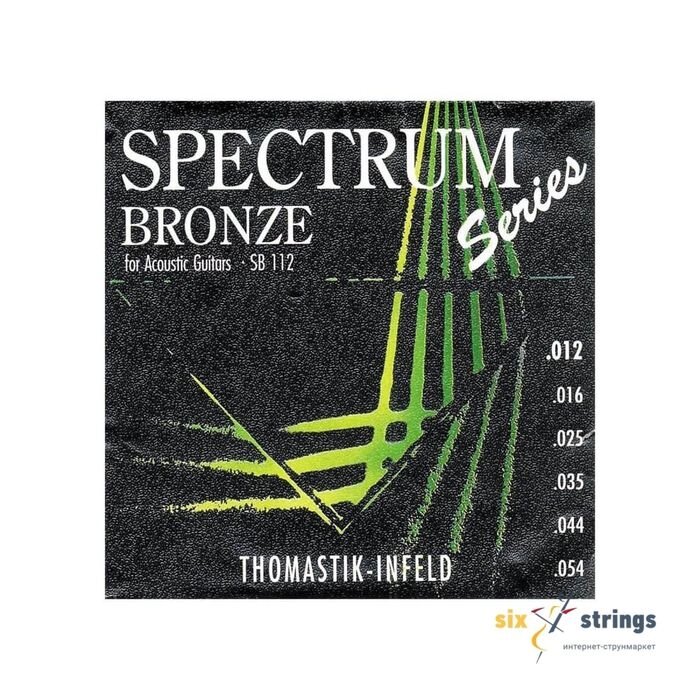 Струны для акустической гитары Thomastik SB112 Spectrum Bronze 012-054 от компании Интернет-гипермаркет «MALL24» - фото 1