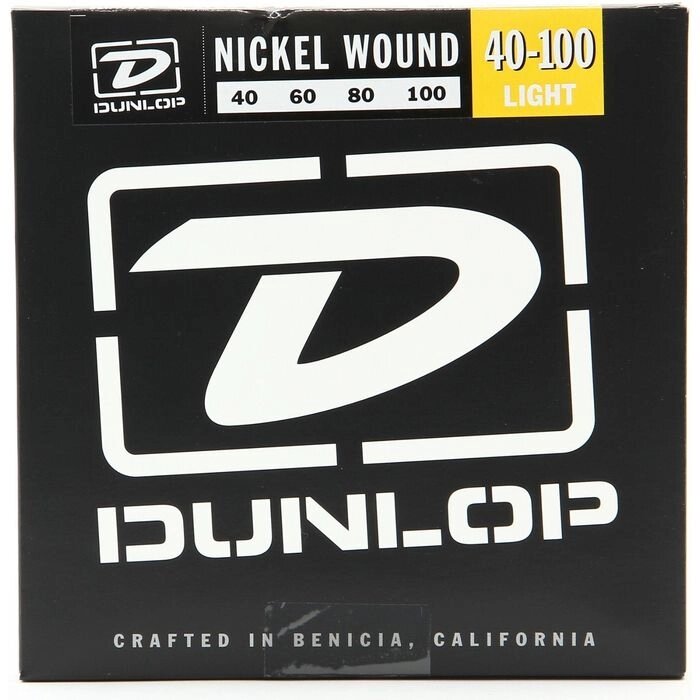 Струны для бас-гитары Dunlop DBN40100, Light, 40-100 от компании Интернет-гипермаркет «MALL24» - фото 1