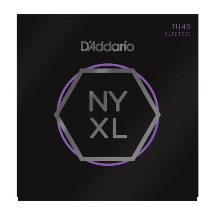 Струны для электрогитары D'Addario NYXL1149 NYXL Medium, 11-49, от компании Интернет-гипермаркет «MALL24» - фото 1