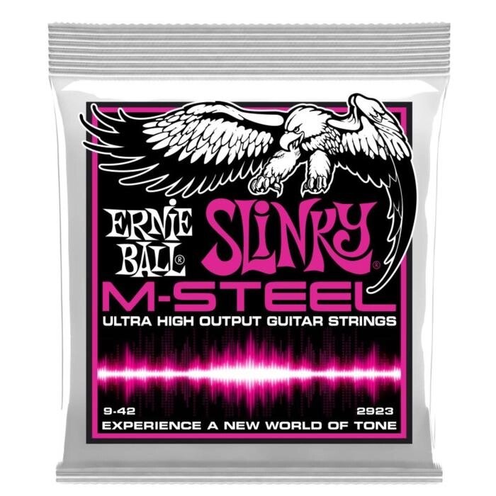Струны для электрогитары ERNIE BALL 2923 - M - STEEL Super Slinky (9 - 11 - 16 - 24w - 32 - 42)   66 от компании Интернет-гипермаркет «MALL24» - фото 1