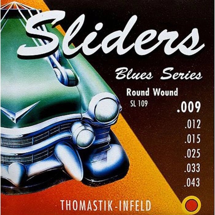 Струны для электрогитары Thomastik SL109 Blues Sliders, Light, 9-43 от компании Интернет-гипермаркет «MALL24» - фото 1