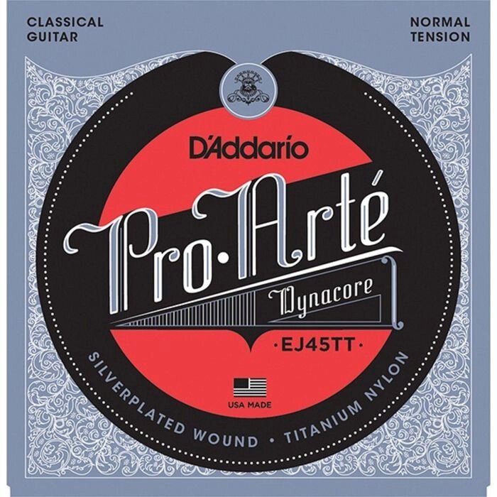 Струны для классической гитары D'Addario EJ45TT ProArte DynaCore от компании Интернет-гипермаркет «MALL24» - фото 1