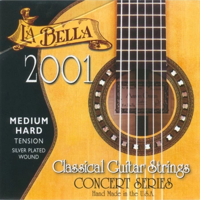 Струны для классической гитары La Bella 2001MH 2001 Medium Hard Tension от компании Интернет-гипермаркет «MALL24» - фото 1