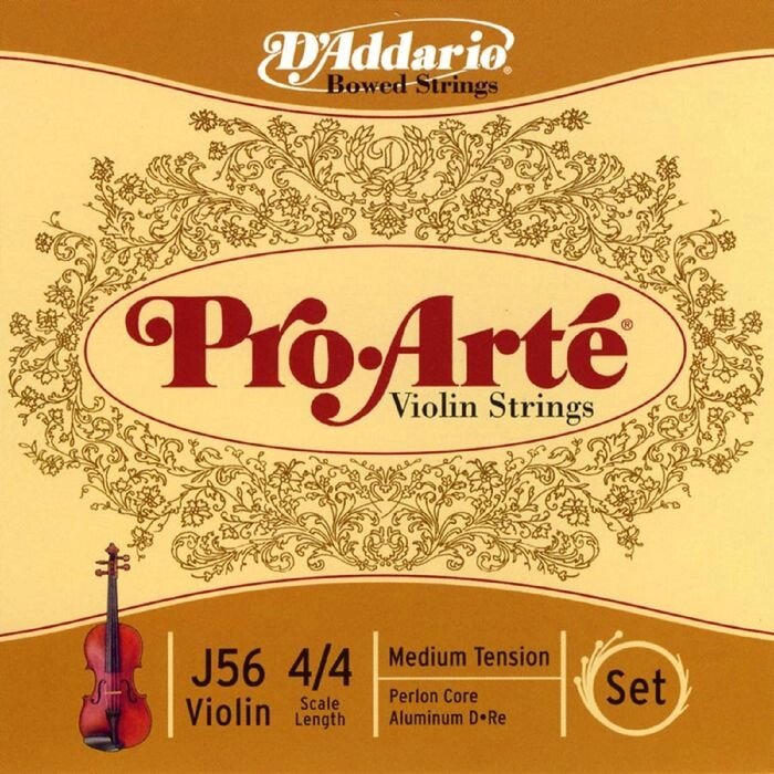 Струны для скрипки D'Addario J56-4/4M PROARTE от компании Интернет-гипермаркет «MALL24» - фото 1