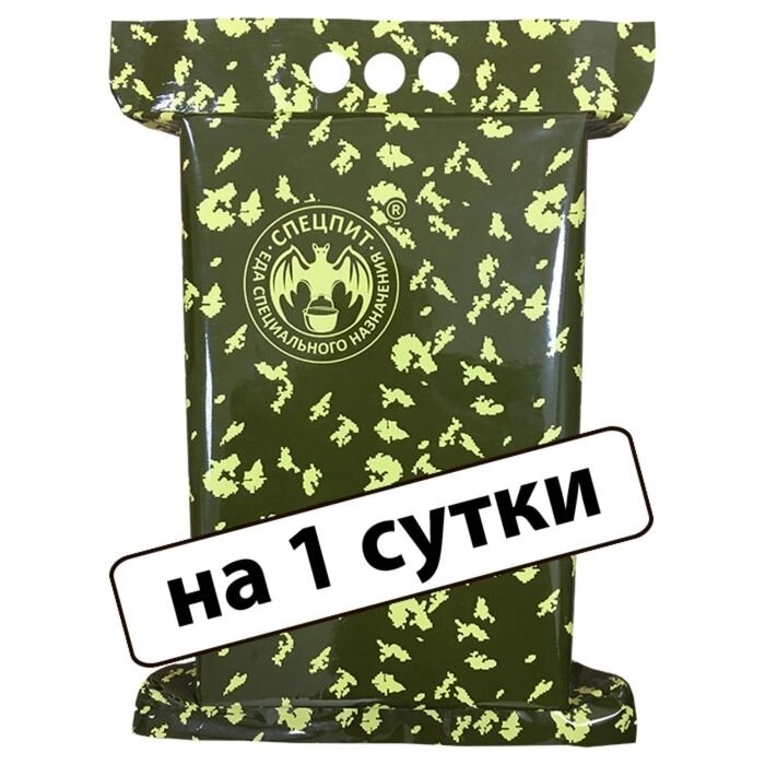 Сухой паек "СпецПит Повседневный МВД"(ИРП-Пс), на 1 сутки, 1,8 кг от компании Интернет-гипермаркет «MALL24» - фото 1