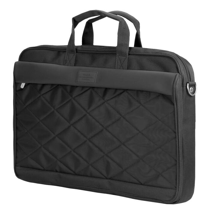 Сумка деловая, отдел на молнии, 2 наружных кармана, крепление на чемодан, цвет чёрный от компании Интернет-гипермаркет «MALL24» - фото 1