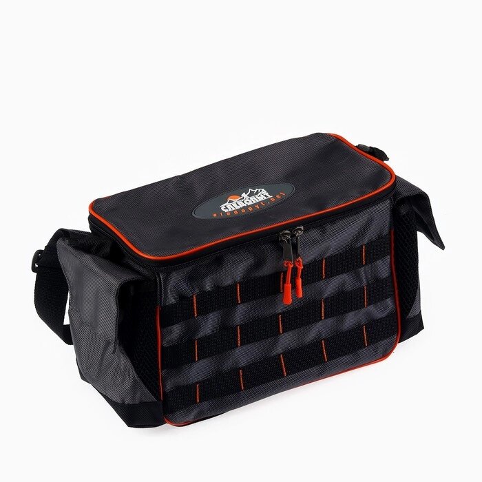 Сумка рыболовная СЛЕДОПЫТ Base Lure Bag L, 36х22х15 см, цвет серый, + 3 коробки Luno от компании Интернет-гипермаркет «MALL24» - фото 1