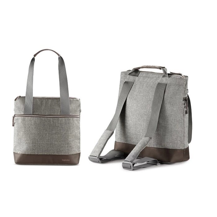 Сумка - рюкзак для коляски Inglesina Back bag Aptica, m. grey melange от компании Интернет-гипермаркет «MALL24» - фото 1