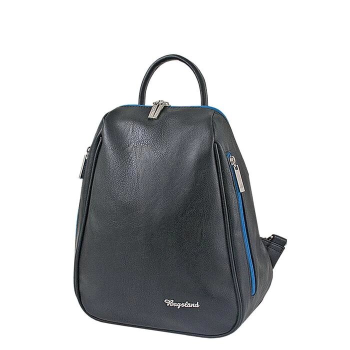 Сумка-рюкзак иск. кожа, молния, цвет черный от компании Интернет-гипермаркет «MALL24» - фото 1