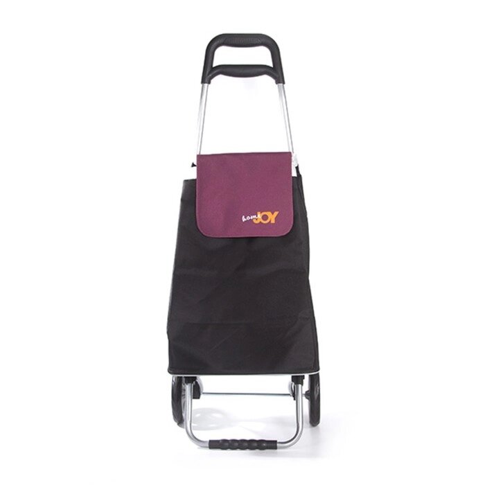 Сумка-тележка Joy Home Cargo, цвет чёрный/фиолетовый от компании Интернет-гипермаркет «MALL24» - фото 1