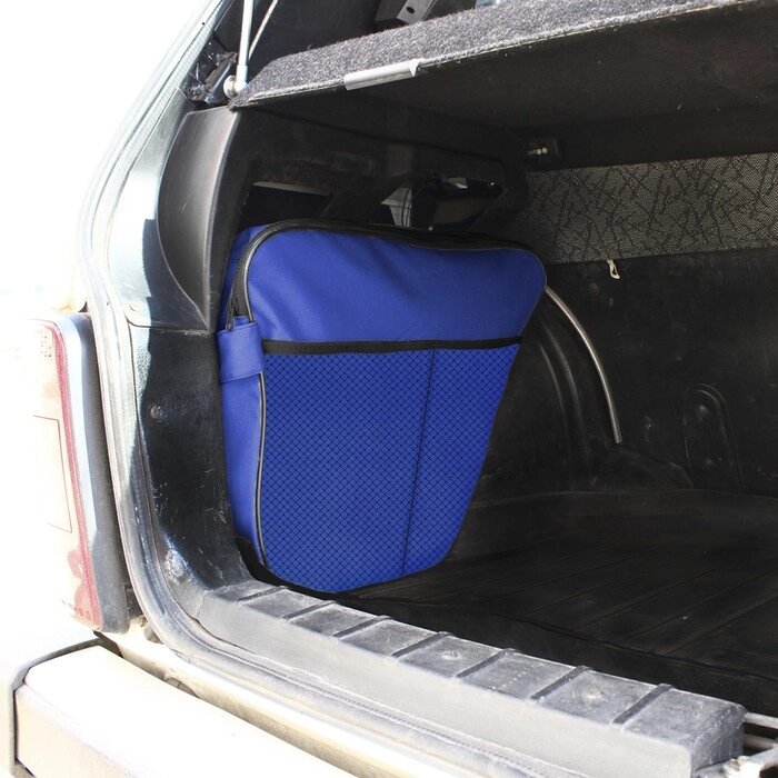 Сумка-вкладыш в багажник Lada Niva 4x4, 2 шт, оксфорд 600, синий от компании Интернет-гипермаркет «MALL24» - фото 1
