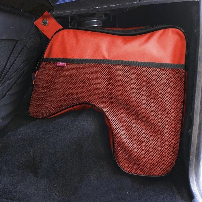 Сумка-вкладыш в багажник Шевроле Нива, 2 шт, оксфорд 600, красный от компании Интернет-гипермаркет «MALL24» - фото 1