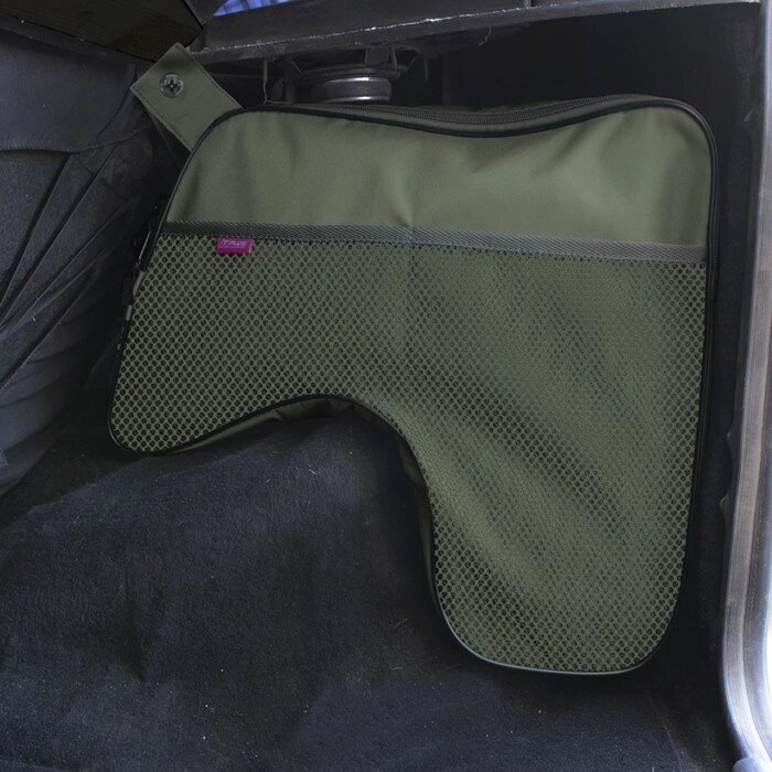 Сумка-вкладыш в багажник Шевроле Нива, 2 шт, оксфорд 600, олива от компании Интернет-гипермаркет «MALL24» - фото 1