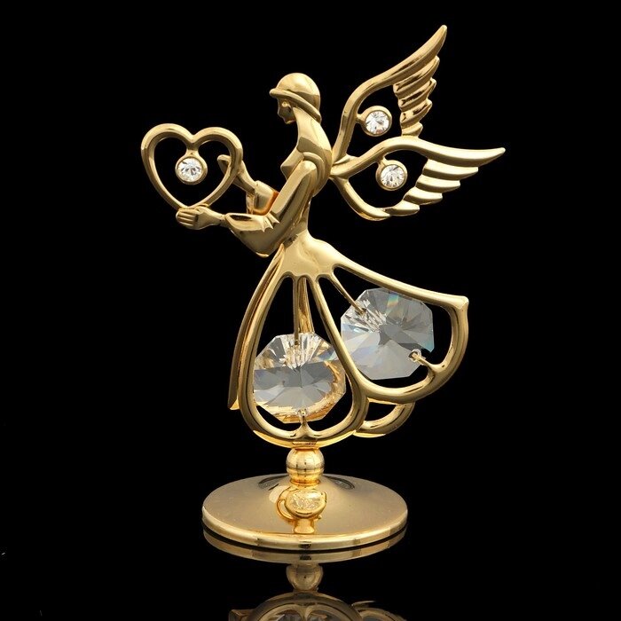 Сувенир "Ангел", с кристаллами Сваровски, 7,5 см от компании Интернет-гипермаркет «MALL24» - фото 1