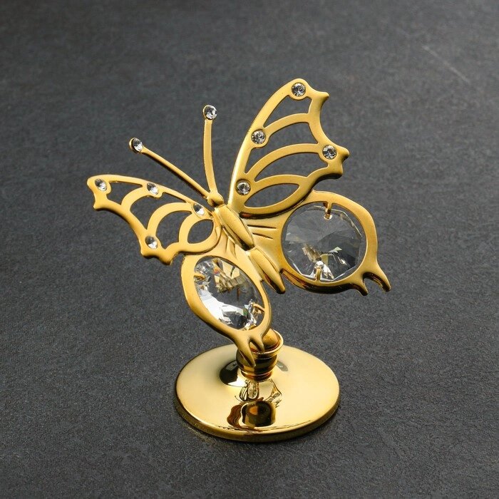 Сувенир "Бабочка", мини, с кристаллами от компании Интернет-гипермаркет «MALL24» - фото 1