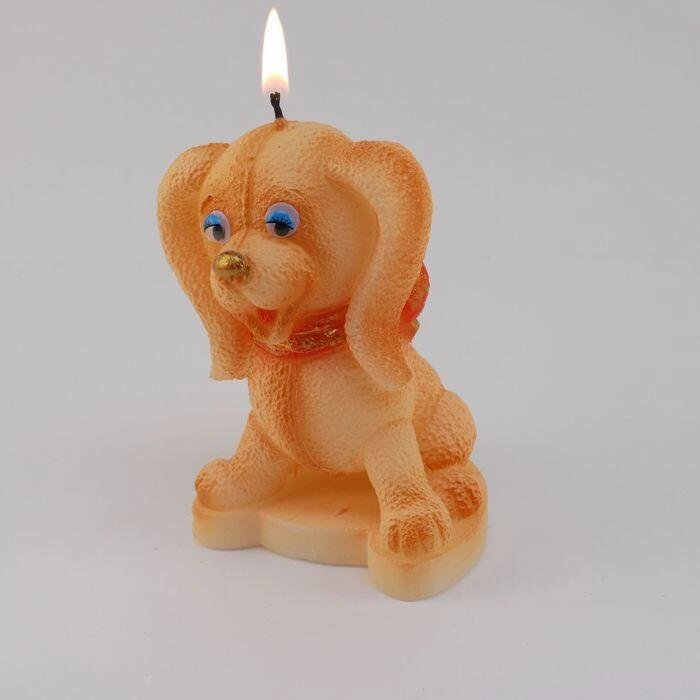 Свеча "Плюшевый щенок" от компании Интернет-гипермаркет «MALL24» - фото 1