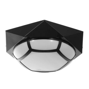 Светильник "Алмазик" LED 20Вт 6000К черный 51х51х7 см