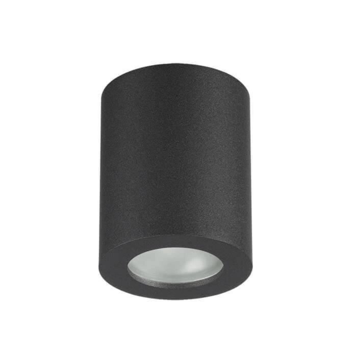 Светильник AQUANA, 1x50Вт, GU10, IP44, цвет чёрный от компании Интернет-гипермаркет «MALL24» - фото 1