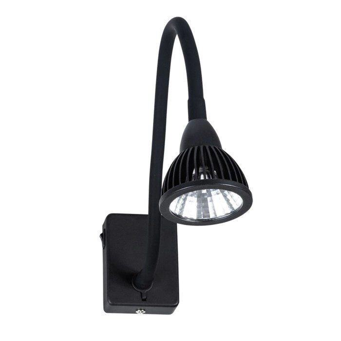 Светильник CERCARE, 7Вт LED, чёрный от компании Интернет-гипермаркет «MALL24» - фото 1