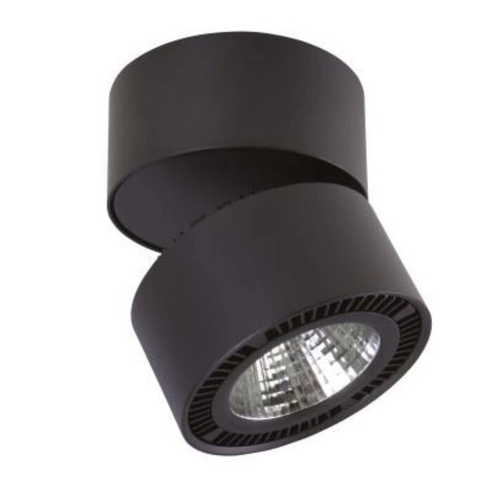 Светильник FORTE 26Вт LED 3000K черный 12,6x12,6x13см от компании Интернет-гипермаркет «MALL24» - фото 1