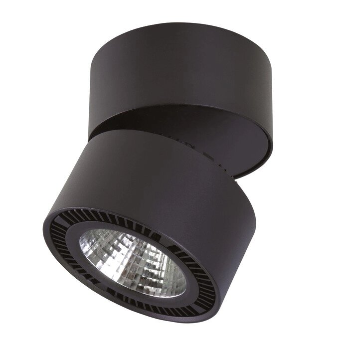 Светильник FORTE 26Вт LED 4000K черный 12,5x12,5x13см от компании Интернет-гипермаркет «MALL24» - фото 1