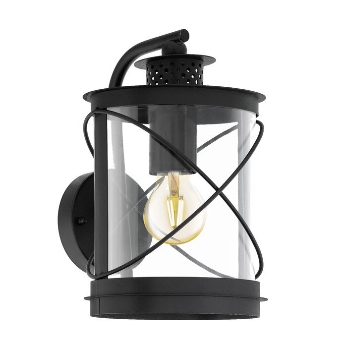 Светильник HILBURN, 60Вт, E27, IP44, цвет черный от компании Интернет-гипермаркет «MALL24» - фото 1