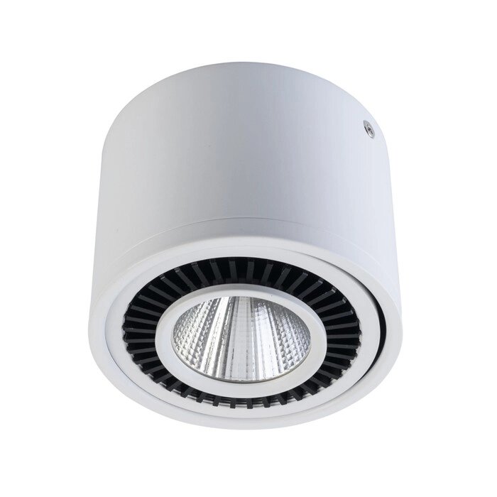 Светильник "Круз" 15Вт LED 3000K белый 11,2x11,2x8,5см от компании Интернет-гипермаркет «MALL24» - фото 1