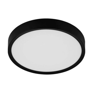 Светильник MUSURITA, 1x16,8Вт LED, 3000K, 2000лм, цвет черный