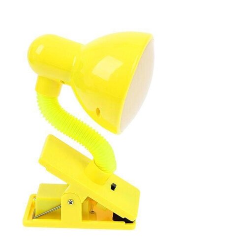 Светильник на прищепке с LED-лампами жёлтый 23х11х10 см