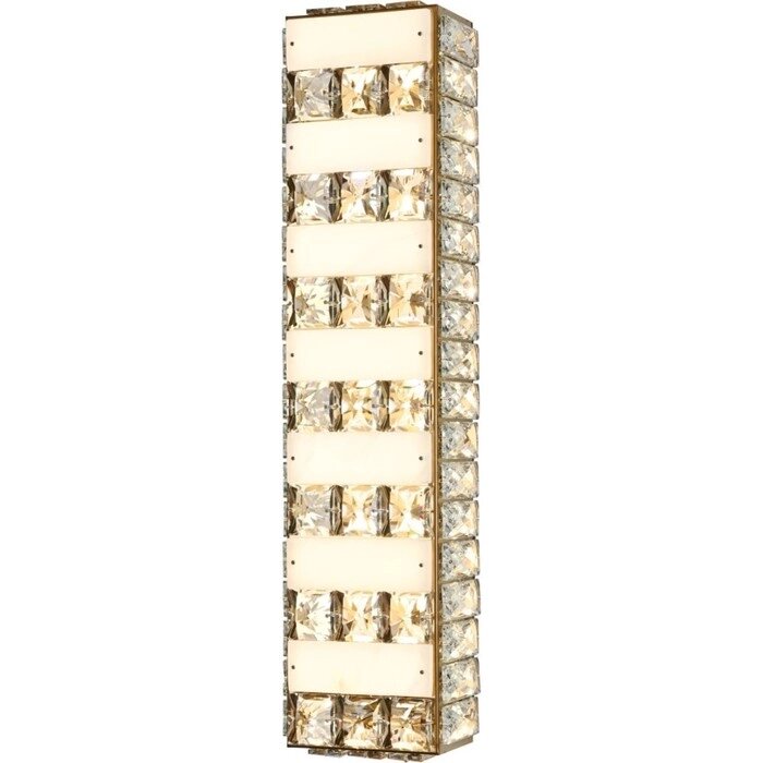 Светильник настенный Stilfort 4015/03/01W Cerruti, 1х30Вт, LED, 600 мм, пульт ДУ, 2800-6500К, 2200Лм, цвет золото от компании Интернет-гипермаркет «MALL24» - фото 1