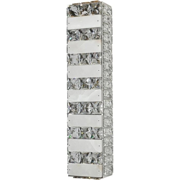 Светильник настенный Stilfort 4015/09/01W Cerruti, 1х30Вт, LED, 600 мм, пульт ДУ, 2800-6500К, 2200Лм, цвет хром от компании Интернет-гипермаркет «MALL24» - фото 1