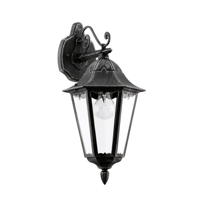Светильник NAVEDO, 60Вт, E27, IP44, цвет черный, серебро от компании Интернет-гипермаркет «MALL24» - фото 1