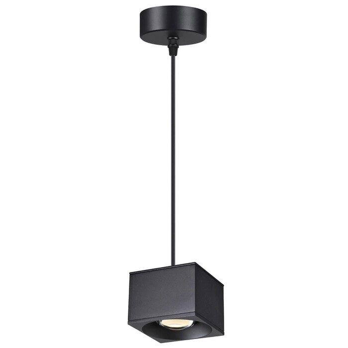 Светильник PATERA, 12Вт LED, 4000K, 1200лм, цвет черный от компании Интернет-гипермаркет «MALL24» - фото 1