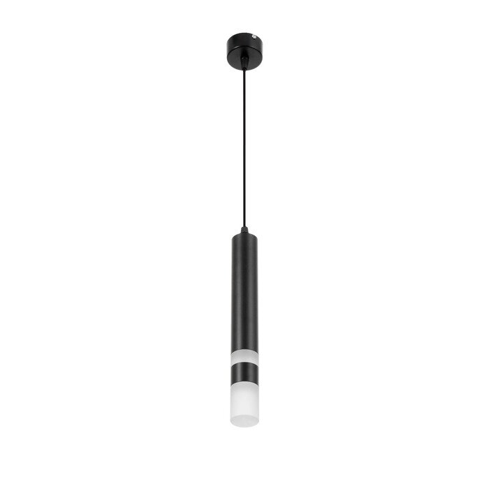 Светильник подвесной "Гелла" LED 6Вт 4000К черный 4х4х30-230см от компании Интернет-гипермаркет «MALL24» - фото 1
