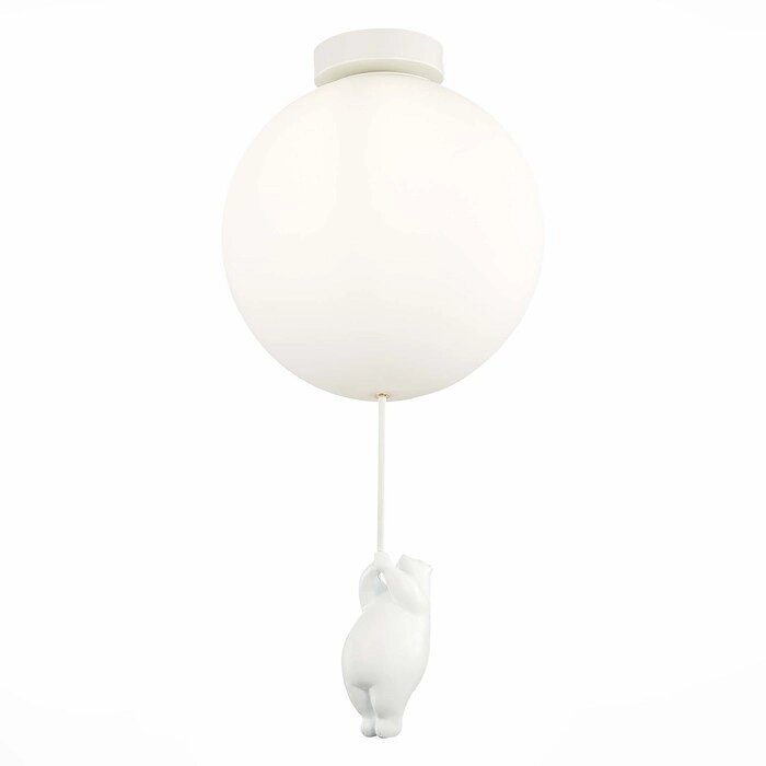 Светильник потолочный E27, 1x60W, 51,2x25 см, цвет белый от компании Интернет-гипермаркет «MALL24» - фото 1